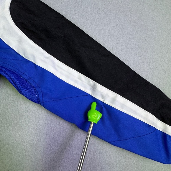 K1 RaceGear Speed 1 Karting Suit Level 2 Black White Blue 5XS Kids Jumpsuit - Picture 5 of 16